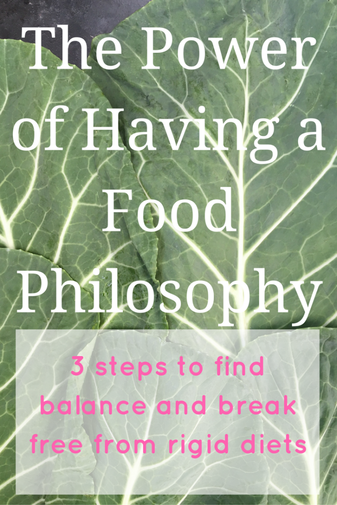 Food philosophy