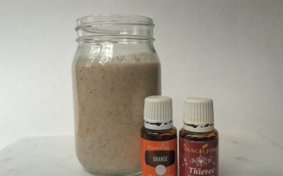 Orange Spice Breakfast Smoothie with Essential Oils