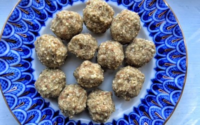 Orange Spice Date Balls