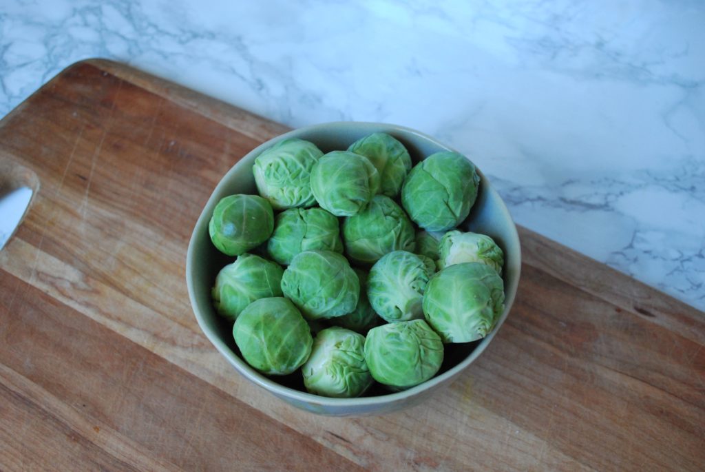 Apple Sautéed Brussel Sprouts 