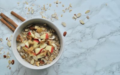 Irish Steel Cut Oatmeal with Apples