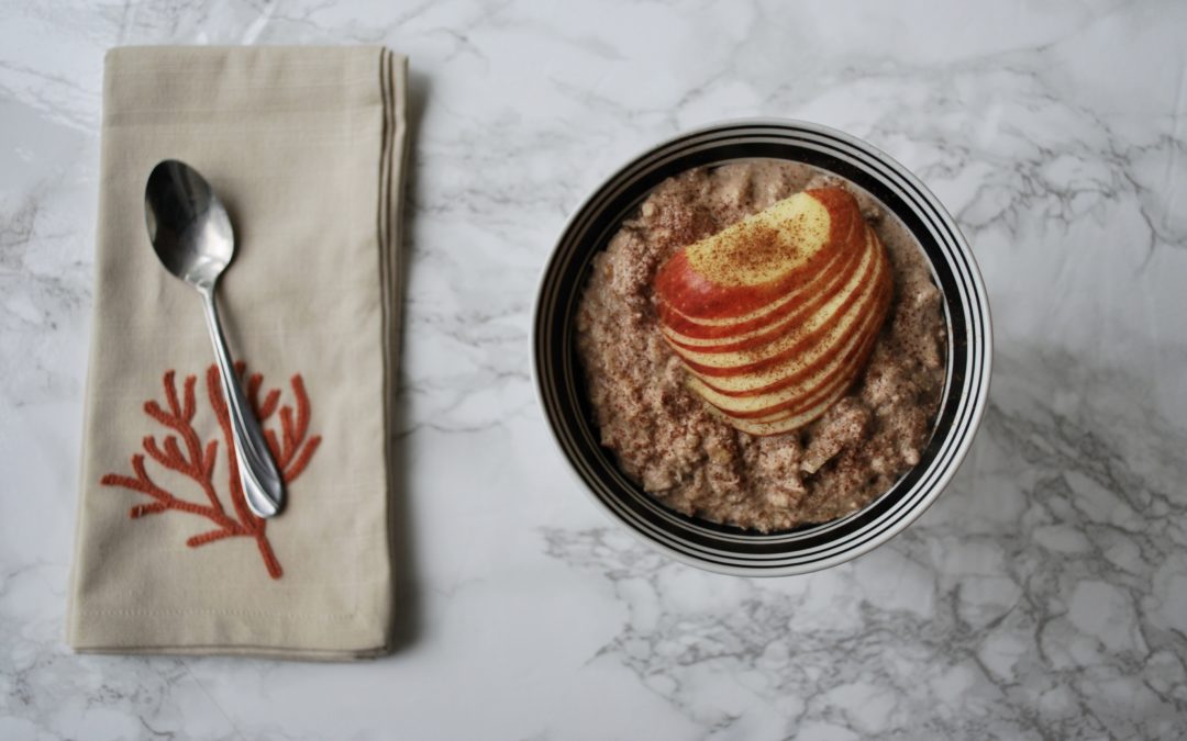 apple cinnamon breakfast bowl