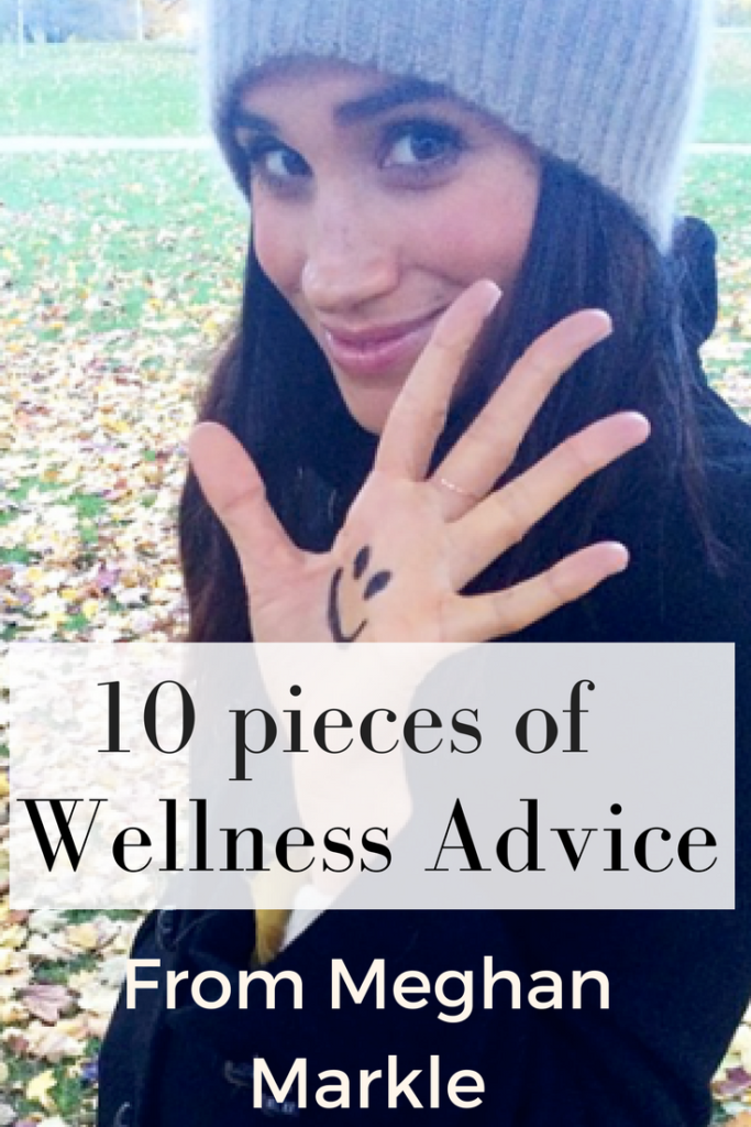 Meghan Markle Wellness Advice