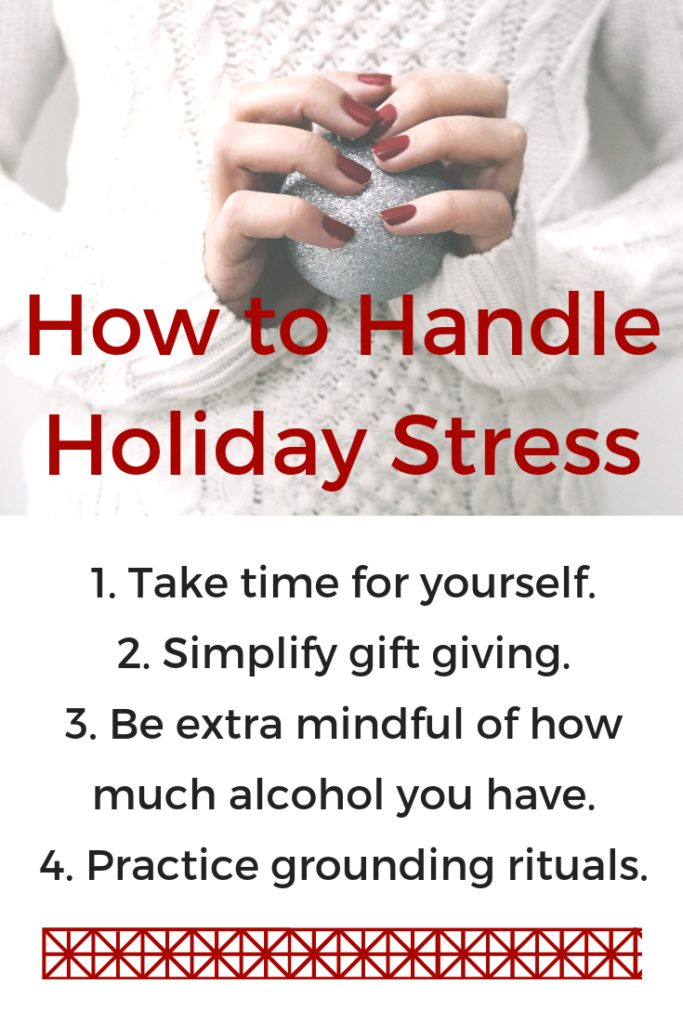 How to handle holiday stress